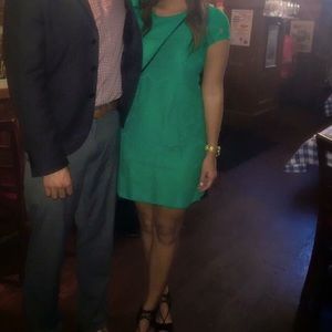 Final Price Before Resale Shop: Green Lace Dress